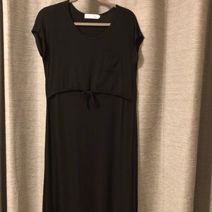 Latched Mama nursing long dress